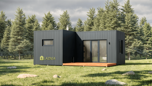 Кутова баня 7х5,5м з терасою – 28,5 м²