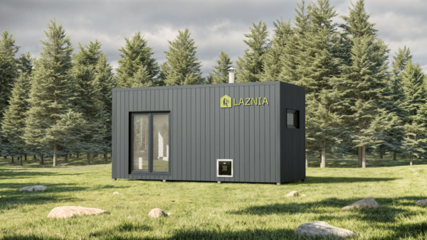 Мобільна баня 2,4х6 з душовою – 14,4 м²