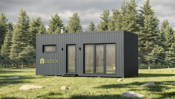 Баня 3,4х7 з тамбуром, душовою і кімнатою відпочинку – 23,8 м²