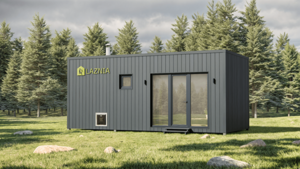 Баня 3,4х7м з душовою, туалетом і кімнатою відпочинку – 23,8 м²