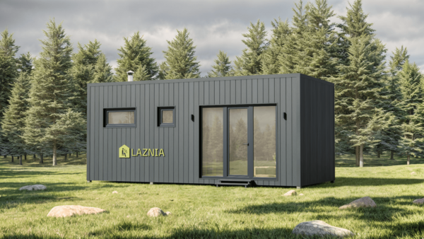 Баня 3,4х7м з душовою і кімнатою відпочинку – 23,8 м²