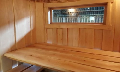 Кутова модульна лазня